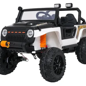 Akce Elektrické autíčko Jeep Monster bílé