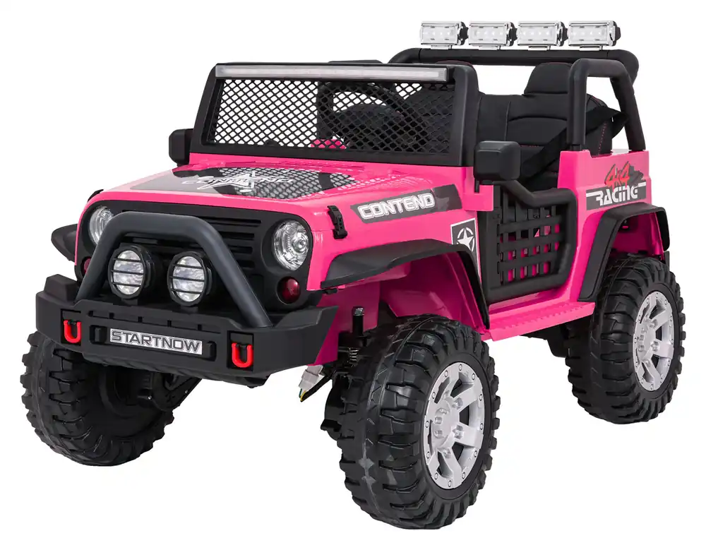 Elektrické autíčko Jeep BEAST 4x4 růžové Top Prodej
