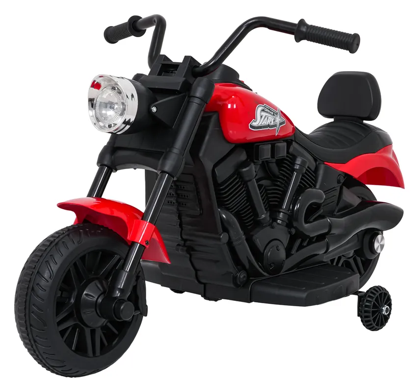 Bezpečná Platba Elektrická motorka STAR červená