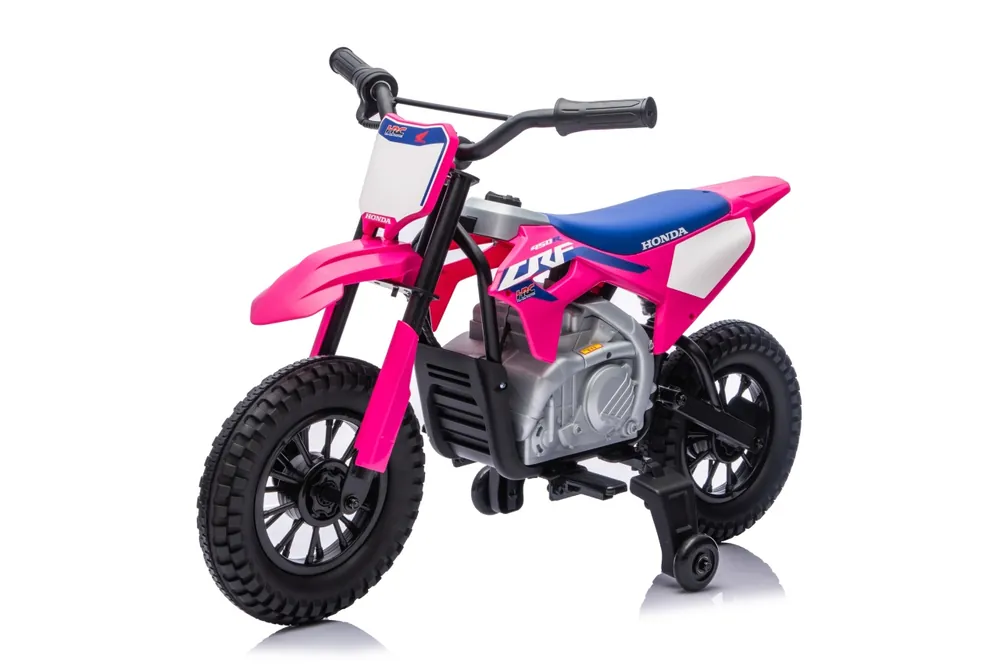 Ověřený Elektrická motorka HONDA CFR450R růžová
