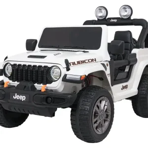 Elektrické autíčko Jeep Wrangler Rubicon LIFT bílé Ověřený