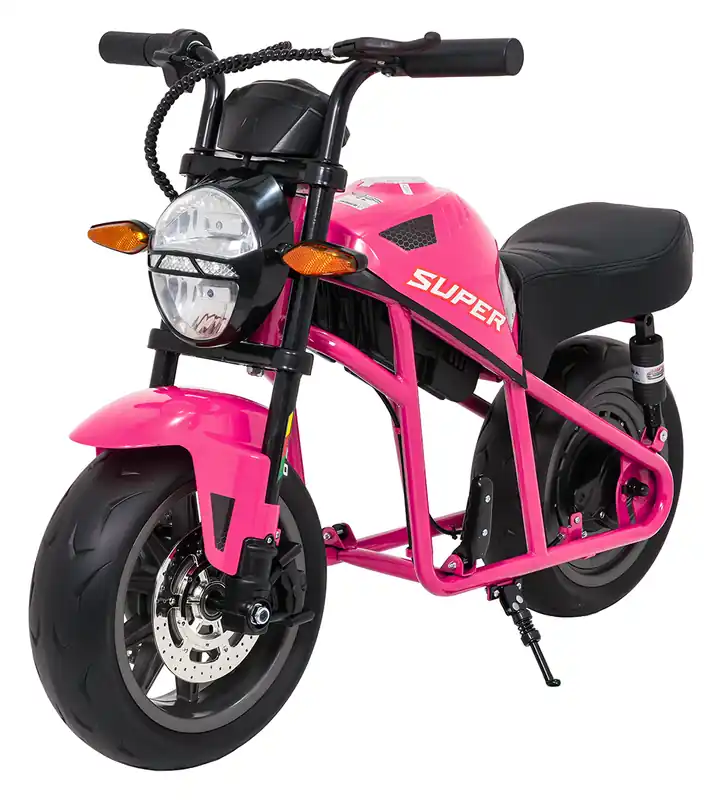 Levný Elektrická motorka SUPERMOTO růžová