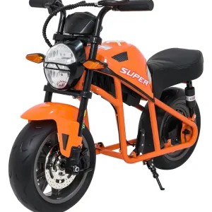 Elektrická motorka SUPERMOTO oranžová Cenově Výhodný
