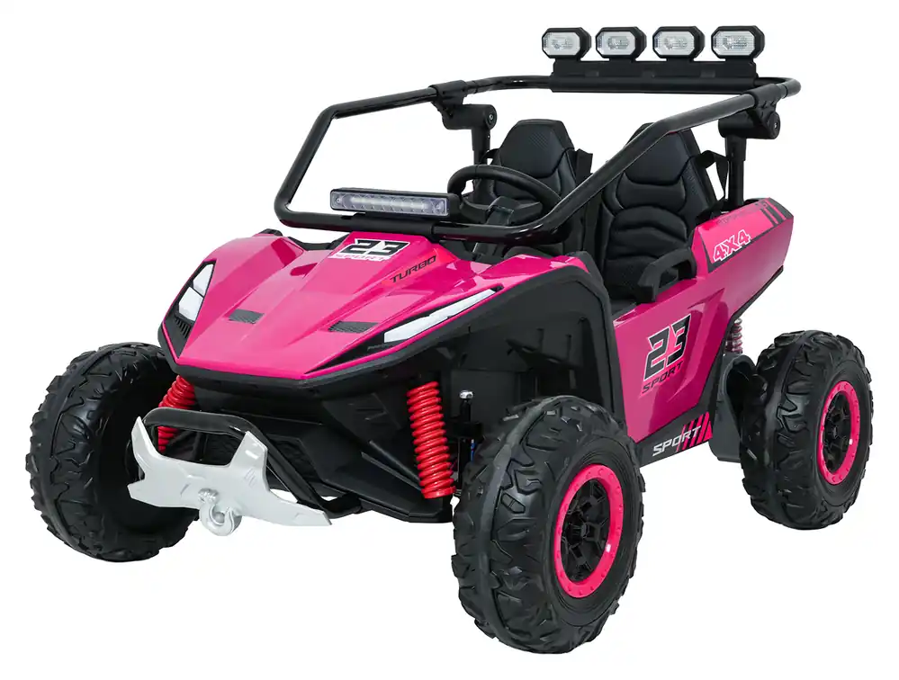 Elektrické autíčko Buggy TURBO 23 růžové Omezená Nabídka