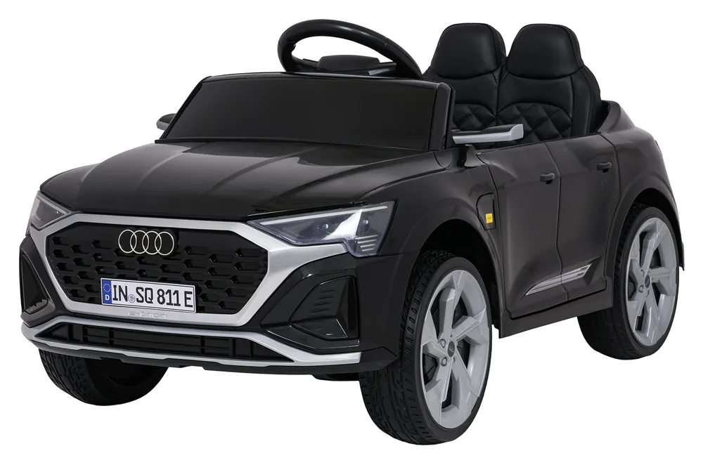 Super Cena Elektrické autíčko Audi SQ8 černé / šedé