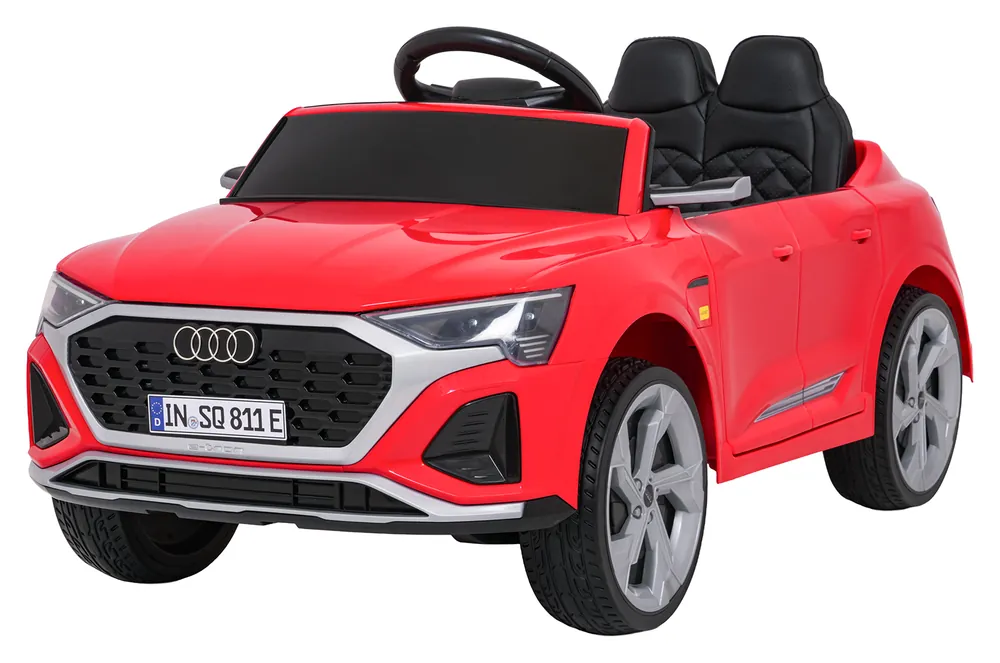 Pouze Dnes Elektrické autíčko Audi SQ8 červené / šedé