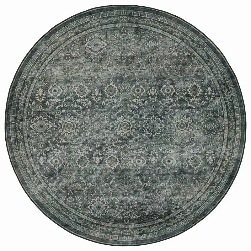Koberec INKA Oriental zelený kruh Koupit Online