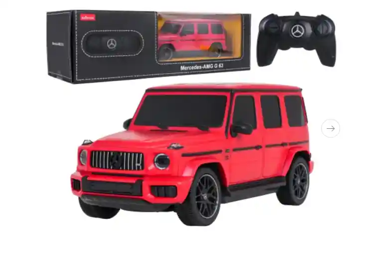 Speciální Cena Model auta Mercedes-AMG G63 1 24 RASTAR pro ovládání červené