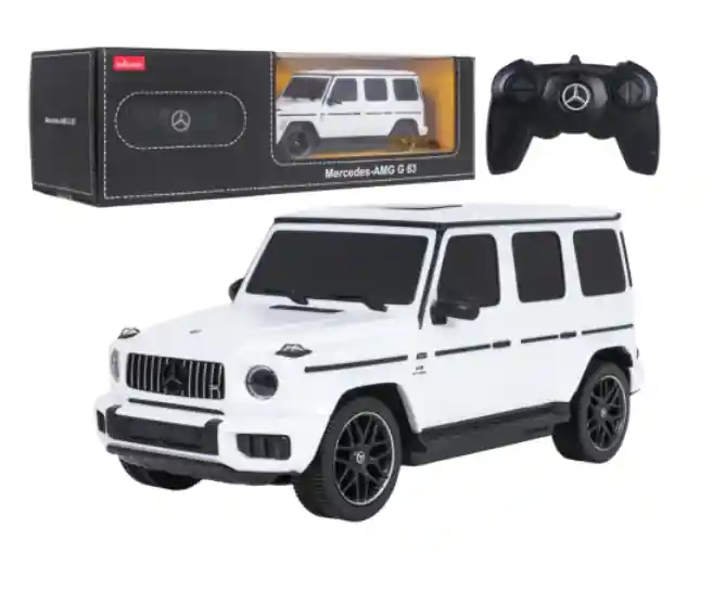 Přímo Od Výrobce Model auta Mercedes-AMG G63 1 24 RASTAR na ovládání bílé