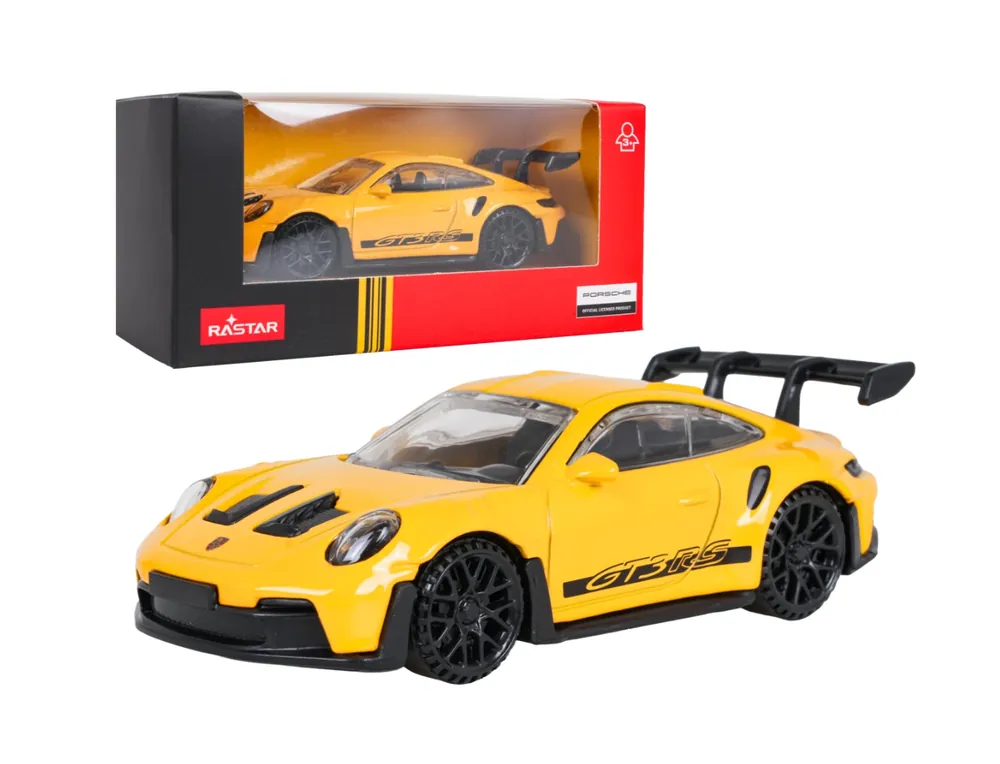Nejlepší Cena Model auta Porsche 911 GT3 RS 1 43 RASTAR žluté