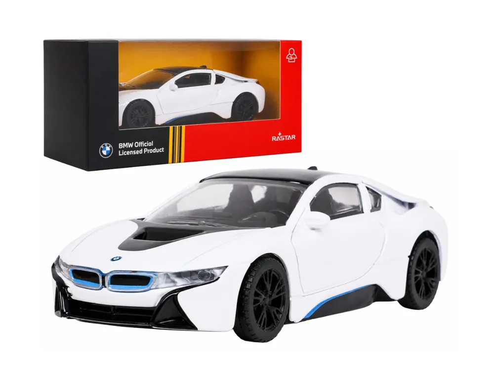 Model auta BMW i8 1 43 RASTAR bílé Rychlé Dodání