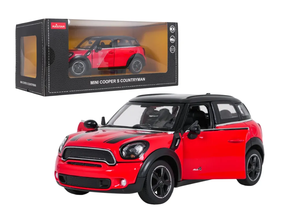 Odeslání Ihned Model auta MINI Countryman 1 24 RASTAR červené