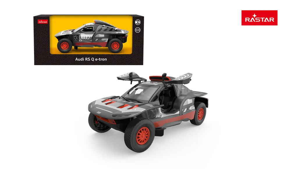 Autentický Model vozu Audi RS Q e-tron 1 24 RASTAR šedé