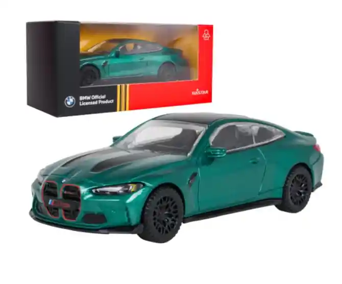 Model vozu BMW M4 CS 1 43 RASTAR zelené Aktuální