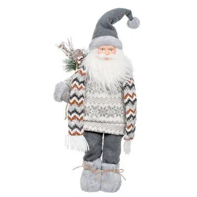 Akční Nabídka Vánoční dekorace Santa Claus s pytlem 60 cm