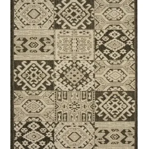Koberec FLEX 19636/80 Aztec Romby grafitový Autentický