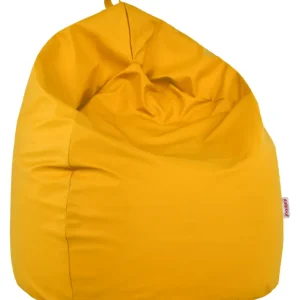 Must-Have Sedací vak SAKO světle žlutý ekokůže