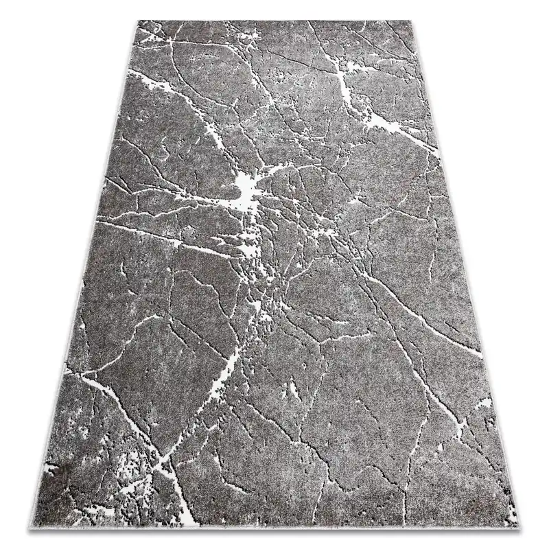 Originální Koberec MATEO 8036/644 marmur - strukturální šedý