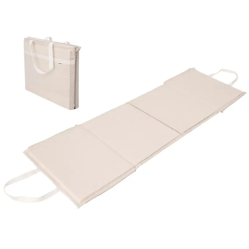 Značkový Skládací podložka 2v1 SUMMER BAG béžová