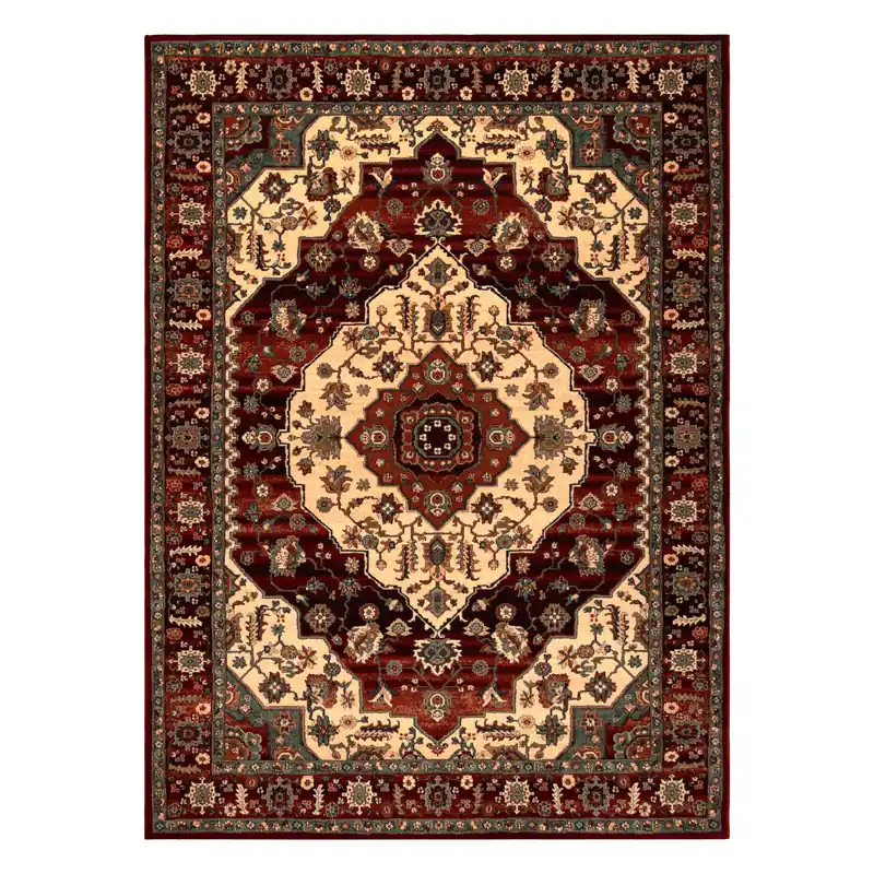 Kup Teď Koberec KASHQAI 4377 300 ornament bordó / béžový