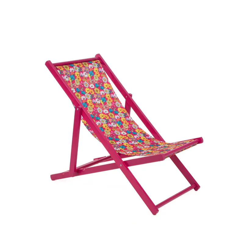 Akce Lehátko FLORAL AURA růžové 893112
