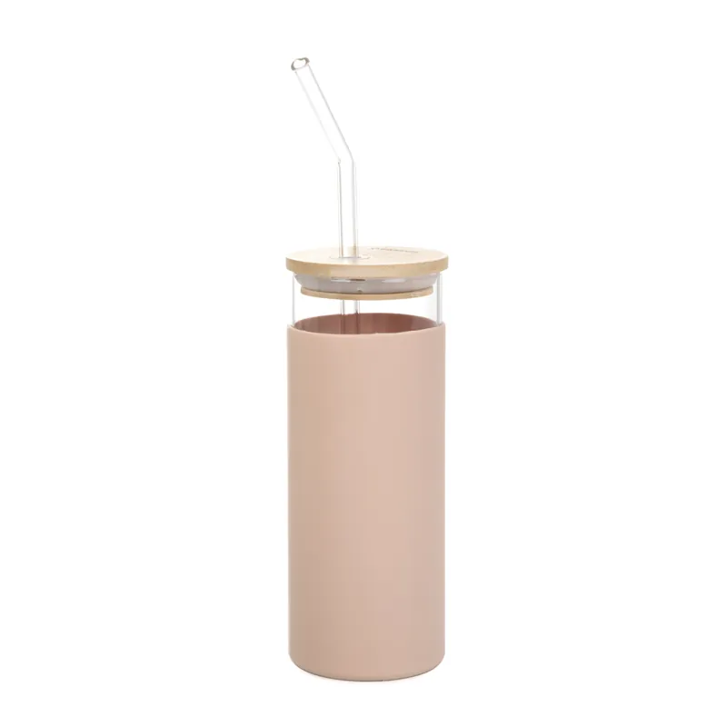 Nízká Cena Pohár ASTORIA s brčkem, růžový 816579 450 ml