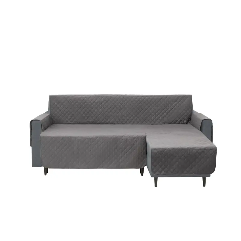 Must-Have Potah na rohovou sedačku pravý PARIS šedý, 200 cm