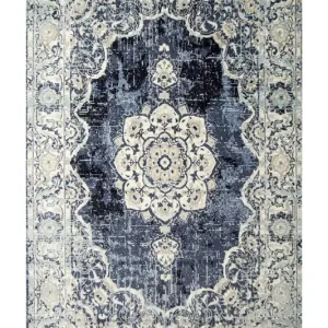 Top Prodej Koberec Victoria 7094A Ornament, modrý / krémový