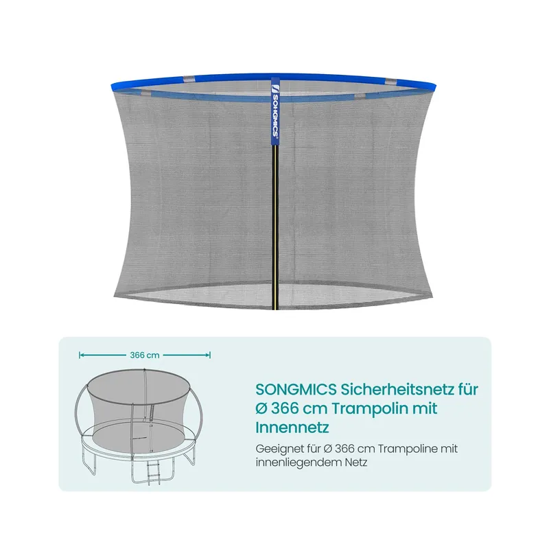Ochranná síť na trampolínu 366 cm STN122Q01 Nejprodávanější
