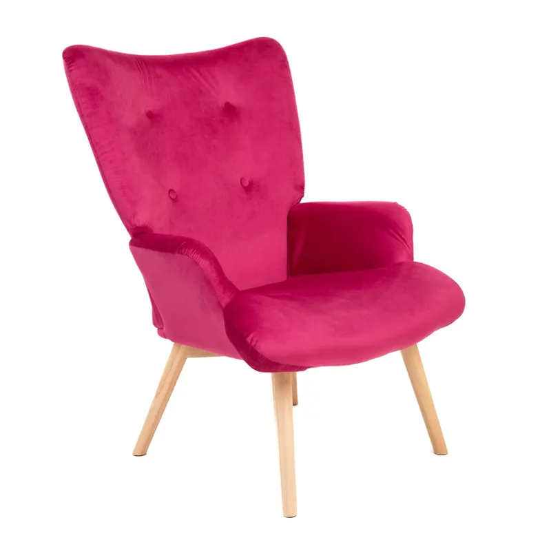Křeslo MOSS fuksia 891941 Levný