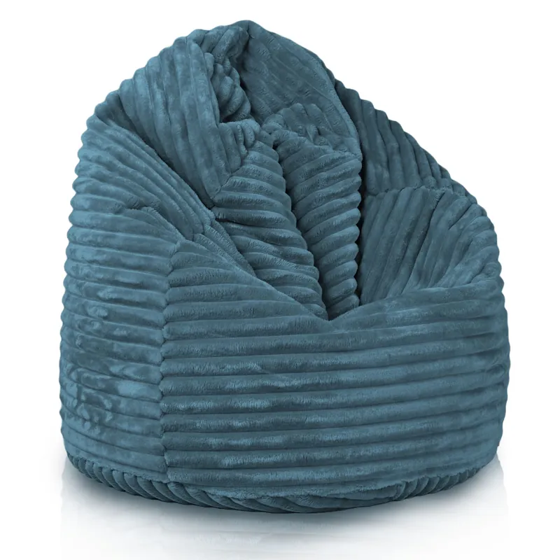 Levný Sedací pytel Sako modrý stripe