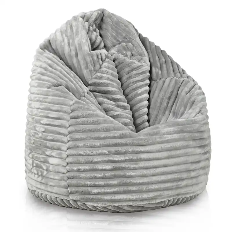 Sedací pytel Sako světle šedý stripe Must-Have