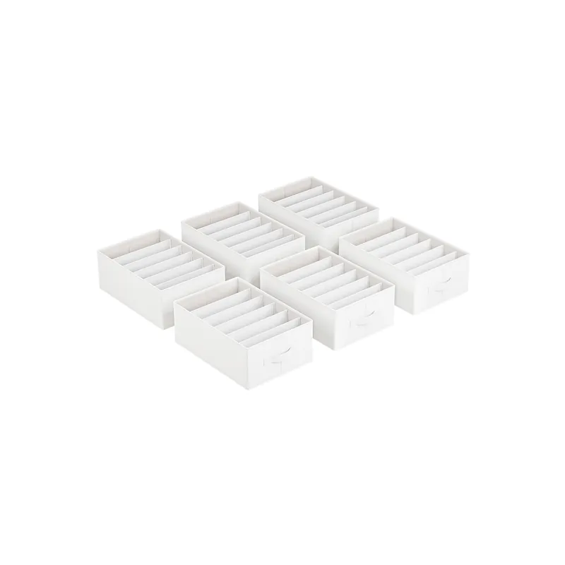 Set šesti organizérů na prádlo RUS009W03 Autentický