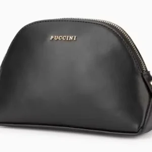 Výhodná Nabídka Půlkruhová kosmetická taštička Fashion černá