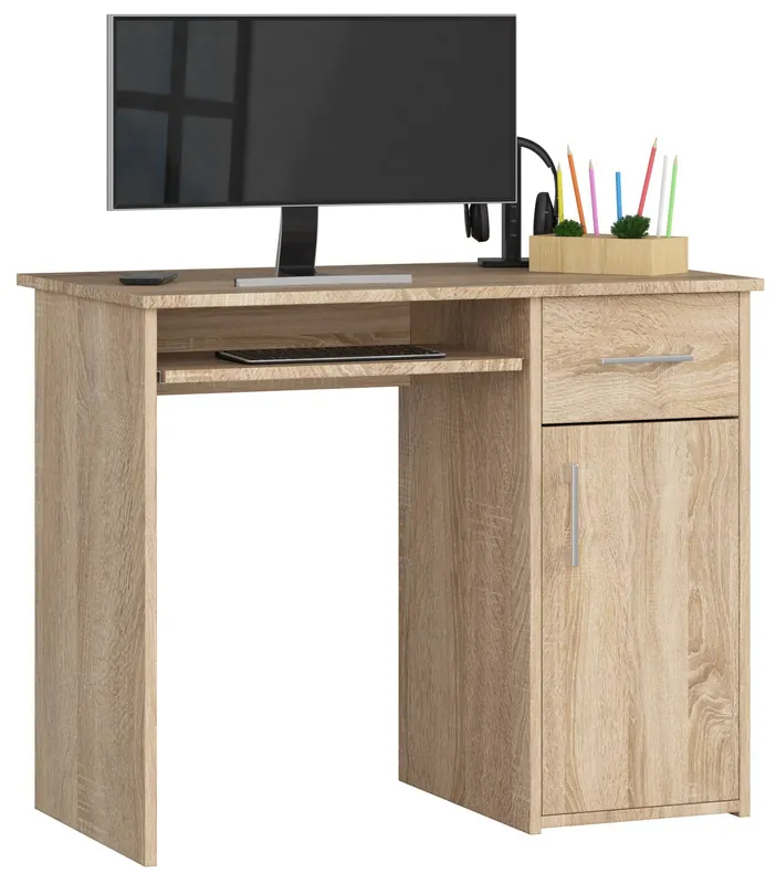 Kancelářský stůl PIN dub sonoma Poslední Šance