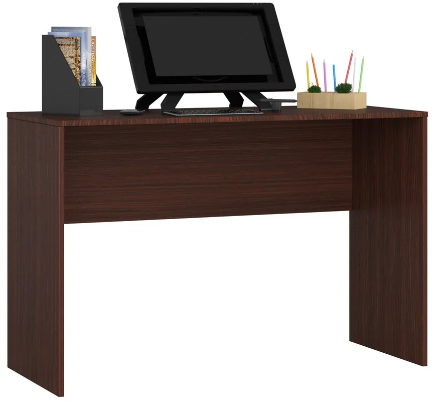 Kancelářský stůl rovný B-17 120 cm wenge Expresní Doručení