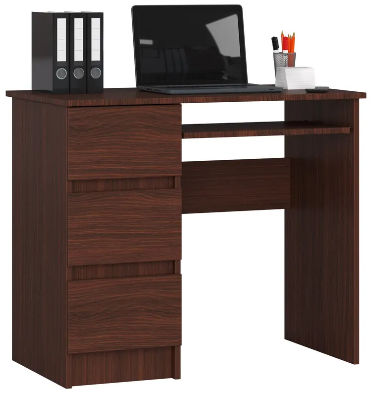 Kancelářský stůl A-6 CLP levostranný wenge Výprodej