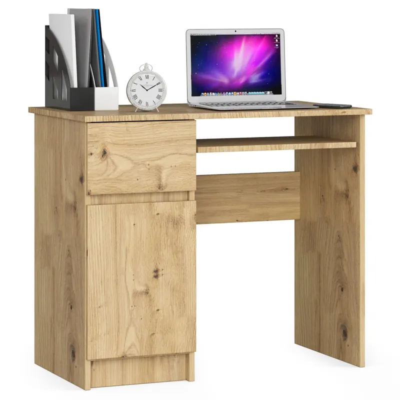 Poslední Šance Kancelářský stůl PIKSEL levý dub artisan