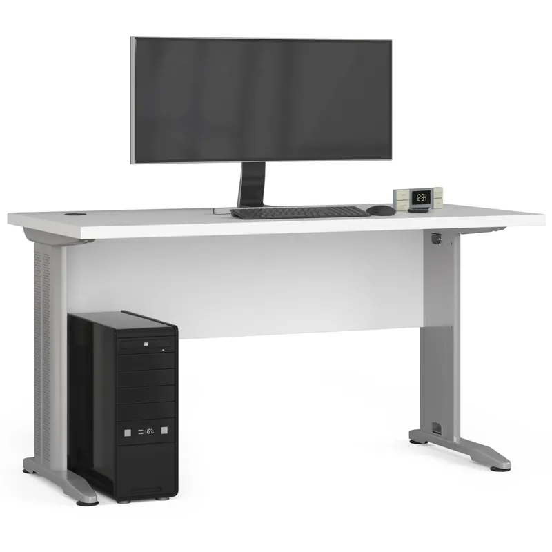Časově Omezené Kancelársky stôl BM - 135 biely