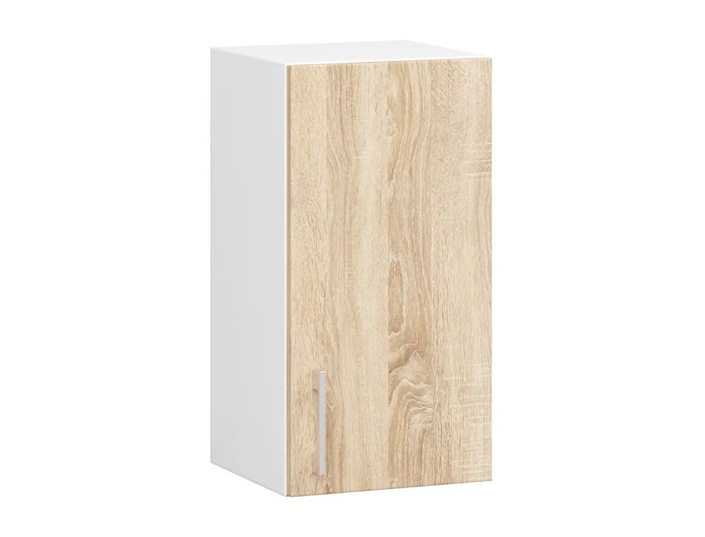 Aktuální Horní kuchyňská skříňka LIMA W30 /580/ bílá / dub sonoma