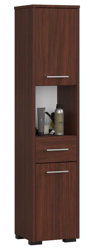 Značkový Koupelnová skříňka FIN 2D 1SZ 1W wenge