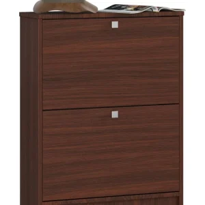 2 křídlový botník 60 cm, wenge Sleva