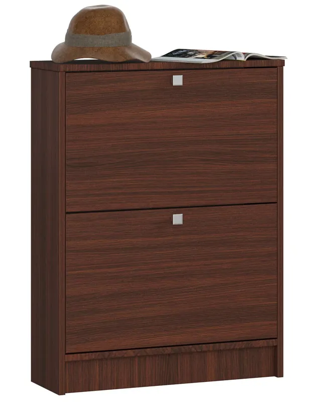2 křídlový botník 60 cm, wenge Sleva
