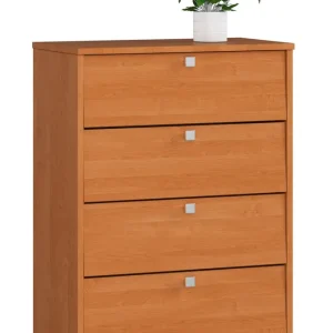 4 křídlový botník RUBIN 66 cm, olcha Rychlé Dodání