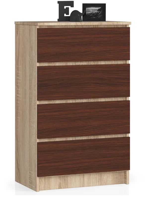 Komoda K60 4SZ CLP sonoma/wenge Originální