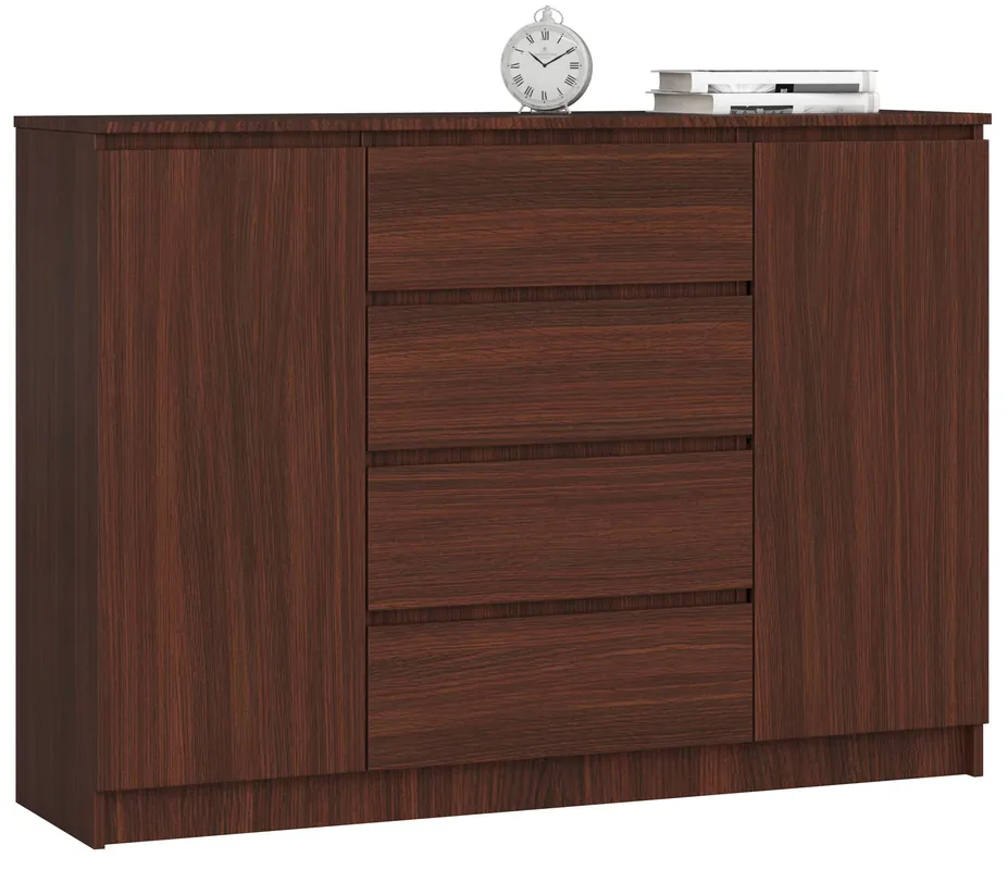 Vrácení Zdarma Komoda K140 2D 4SZ CLP wenge