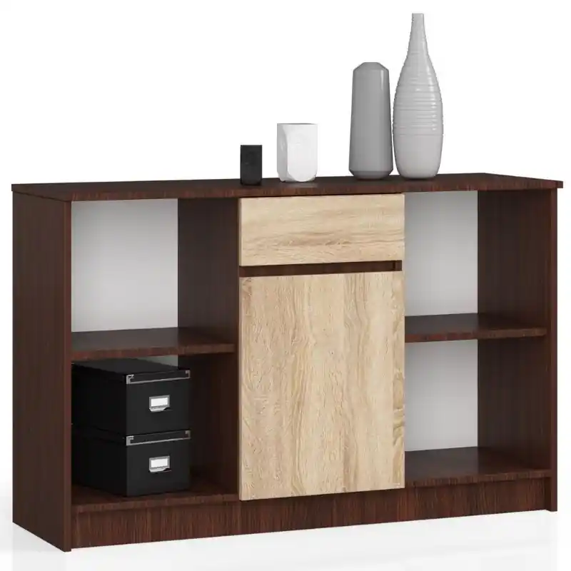 Komoda B-17 CLP wenge / sonoma Sezónní Sleva
