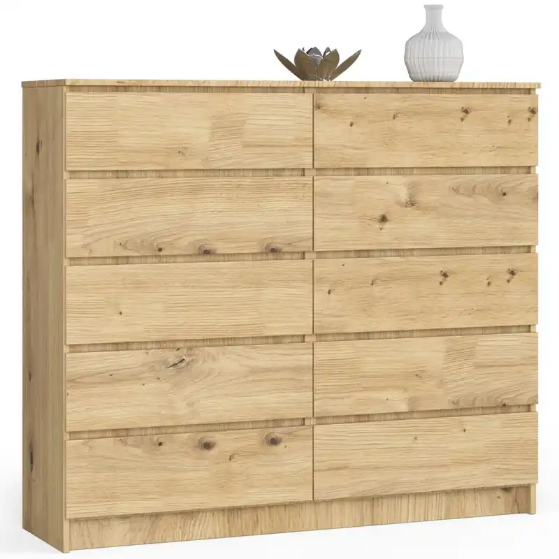 Komoda K140 10SZ CLP dub artisan Sezónní Sleva