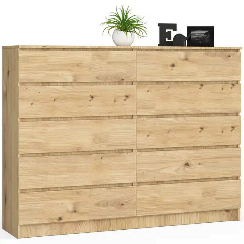 Komoda K160 10SZ CLP dub artisan Sezónní Sleva