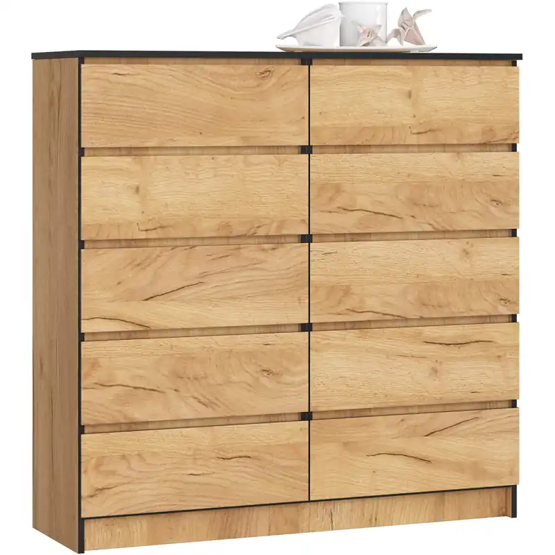 Časově Omezené Komoda K120 10SZ CLP dub craft